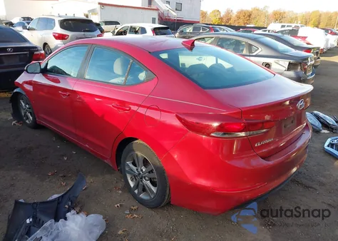 2018 Hyundai Elantra Sel from USA, damaged, VIN 5NPD84LF4JH375587